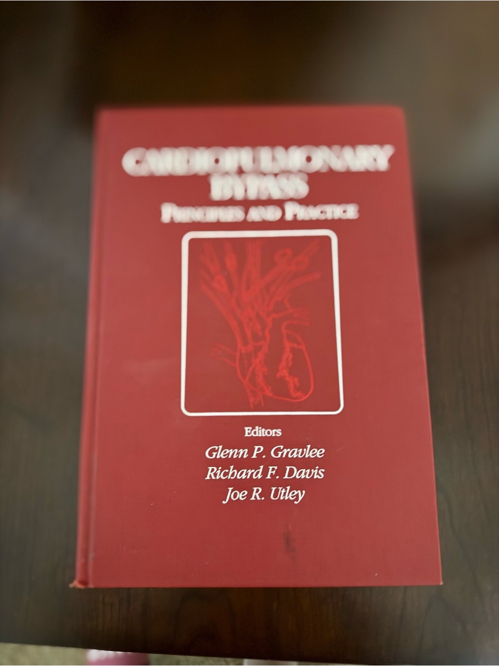 Cardiopulmonary Bypass Textbook - Burgundy Hardcover